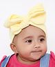 Arendelle Bow Applique Detailed Headband - Yellow