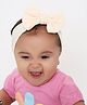 Arendelle Bow Applique Detailed Headband - Beige