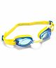Speedo Junior Mariner Supreme Free Size Swimming Goggles - Yellow
