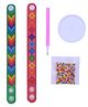 Asera 5D Diamond Art Painting Bracelets DIY Diamond Wristbands Mosaics Stickers Kit Jewelry Making Arts Crafts - Multicolor