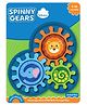 Skillmatics Spinny Gears for Babies - Fun Interlocking Spinning Gears, STEM & Sensory Toy, Suction Spinners for Windows, Table, Bath, Travel Toy, Gifts for Infants & Toddlers 6 to 36 Months, Set of 3