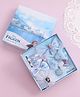 Yellow Bee Disney Set Of 8 Frozen Featuring Elsa Designed Hair Accessories Combo - Blue & Silver