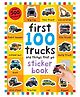 First 100 Stickers: Trucks Sticker Book By Roger Priddy - English