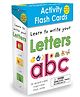 Wipe Clean Flash Cards ABC Board Book By Roger Priddy - English