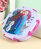 Disney By SKI Baker Insulated 3 Grid Bento Stainless Steel Lunch Box With Frozen Print & Steel Spoon 450 ml - Purple & Pink