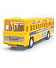 Centy Plastic Pull Back City Bus Toy - Yellow