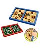 NEGOCIO Fastest Fingers First Fast Sling Puck Board Game for Kids & Adults | Tabletop Slingshot Games Toys- PACK OF 1- COLOR MAY VARY