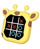 Ji and Ja Tic Tac Toe Game, Animal-Themed 3-in-1 Handheld Puzzle Game Console, Board Games for Kids and Adults, Portable Travel Games for Car Ride, Birthday ( GIRAFFE)