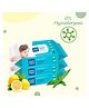 Mee Mee Caring Baby Wet Wipes With Lemon Fragrance Pack Of 3 - 72 Pieces Each