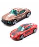 Aditi Toys Die-Cast Metal Racing Car Set  Free Wheel Street Racer Toy Cars for Kids 3+, Multicolor, BIS Approved (Set of 2)