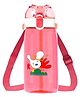 Bunie Rabbit Theme Water Bottle with Sipper for Kids 550 ml Multicolor