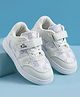 Babyoye Velcro Closure Casual Shoes with Print - White