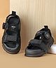Babyoye Velcro Closure Solid Colour Sandals - Black
