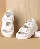 Babyoye Velcro Closure Solid Colour Sandals - White