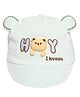 Kidofash Teddy Bear Applique Detailed Cap - Blue