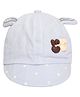 Kidofash Bunny Applique Detailed Cap - Blue