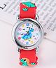 Babyhug Analog Watch with Dino Design - Red