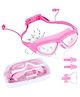 Uniquebuyin Premium Swimming Goggles, Anti-Fog Kids Swimming Goggles with Ear Plugs and , UV Protection Wide Vision Kids Swimming Glasses with Adjustable Silicone Strap for Boys, Girls- ( Assorted color Any Color Can be Ship, Pack of 1)