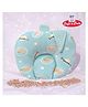 Safe N Cute Baby Mustard Seed Pillow for New Born Baby, Ideal for Perfect Head Shape - Sea Green