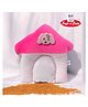Safe N Cute Baby Mustard Seed Pillow for New Born Baby, Ideal for Perfect Head Shape - Pink