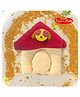 Safe N Cute Baby Mustard Seed Pillow for New Born Baby, Ideal for Perfect Head Shape - Red