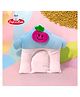 Safe N Cute Baby Mustard Seed Pillow for New Born Baby, Ideal for Perfect Head Shape - Light Blue & Pink