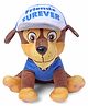 Paw Patrol Chase with Cap Plush Soft Toy - Height 25 cm