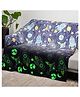 Happy Hues UFO & Rocket Glow in The Dark Blanket- Super Soft Fluffy Flannel Fleece All Season Blanket for 0-15 Years
