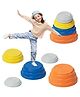 Happy Hues Stepping Stones Balance Toy for Toddlers- Indoor & Outdoor Motor Skills & Sensory Training Toy for Kids- 5 Pcs