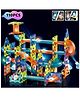 Happy Hues 110 Pcs Light Magnetic Building Blocks for Kids, 3D STEAM Educational Toys, Magnetic Marble Run/ Toys for Kids