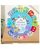 Happy Hues Learn & Play Montessori Quiet Book and Flash Cards for Toddlers and Kids ABCs, Words, Shapes, Colours & Fun Learning - Multicolor