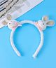 Babyhug Hairband with Bunny Applique Free Size - Beige