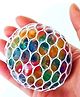 AKN TOYS Mesh Squeeze Ball (3 pcs) for Pressure Relieve, Anti-Stress, Anti-Anxiety Anti-Stress, Anti Anxiety - Multicolor