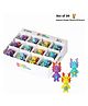 QIPS Japanese Dragon 3D Erasers for Kids - Set of 36  (Assorted colors)