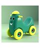 Lifelong Cuppy Baby Car Ride On | Baby Car for 1-4 Years | Smiling Ride-On Car for Kids | Mini Car for Kids Driving | Baby Rider for Kids | Baby Push Car Toy | Fun & Engaging Playtime - Green