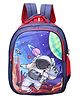 Happile Kids School Bag  blue color with space design (Apt for 5-10 Yrs Kids)-23 litre-height-15.4 inch
