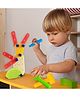 TOYFUN Construction STEM Toys | Building Blocks Set with Screwdriver | Educational Plastic Nuts and Bolts Game for Girls and Boys Toys for Ages 3 Plus 32pieces