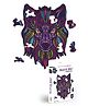 Webby Majestic Wolf Jigsaw Puzzle | Travel Game | Wooden Zentangle Art Design Puzzle Toy for Kids and Adults (24 Pieces)