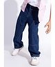 Taffykids Denim Solid Jeans - Navy Blue