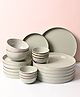 Von Casa Not For Shopify - Rusty Green Plato Dinner Set - 20 Pcs
