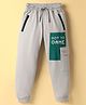 Pine Kids Knit Full Length Lounge Pant With Got To Game Print - Grey