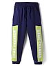 Pine Kids Knit Full Length Lounge Pant With Game Changer Print - Navy Blue