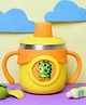 Luvlittle Stainless Steel Insulated Hot & Cold Sipper Bottle for Kids/Double Wall & Vacuuming/Sipper Cups with Straw/Travelling Water Bottle for Kids with Straw (260ml) - Yellow