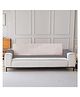 House of Quirk Herringbone Chenille Sofa Cover Set 3 Pcs  Grey