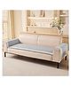 House of Quirk Herringbone Chenille Sofa Cover Set 3 Pcs  Light Green