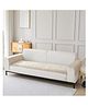 House of Quirk Herringbone Chenille Sofa Cover Set 3 Pcs  -  Beige