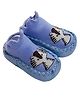 MOMISY Cotton Baby Animal Designed Sock Shoes - Purple