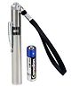 Magicwand Round Moon Shaped Light Steel Torch with Convex CREE Led & Shirt Clip