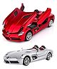 Magicwand 1:32 Scale Die-Cast Metal M.E.R.C.E.D.E.S SLR Car with Openable Doors,Pull Back Action,Blinking Lights Pack of 1  Random Color