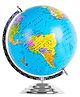 Magicwand STEM & STEAM Educational,Decorative Spinning Political Educational Laminated Rotating World Globe MADE IN INDIA  12